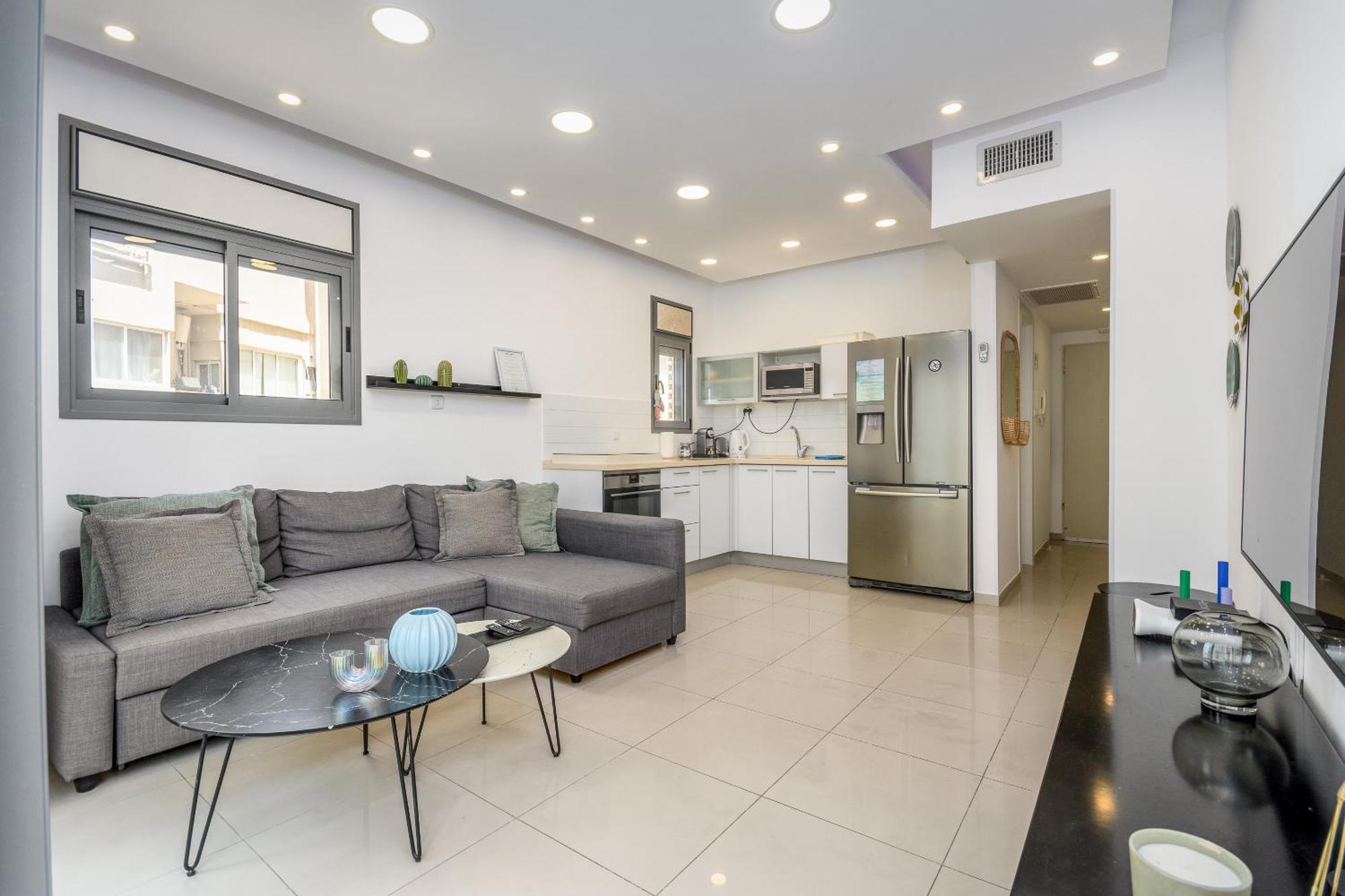 Very Nice 1 Bdr Apartment 2 Min From The Beach ! Tel Aviv Eksteriør billede