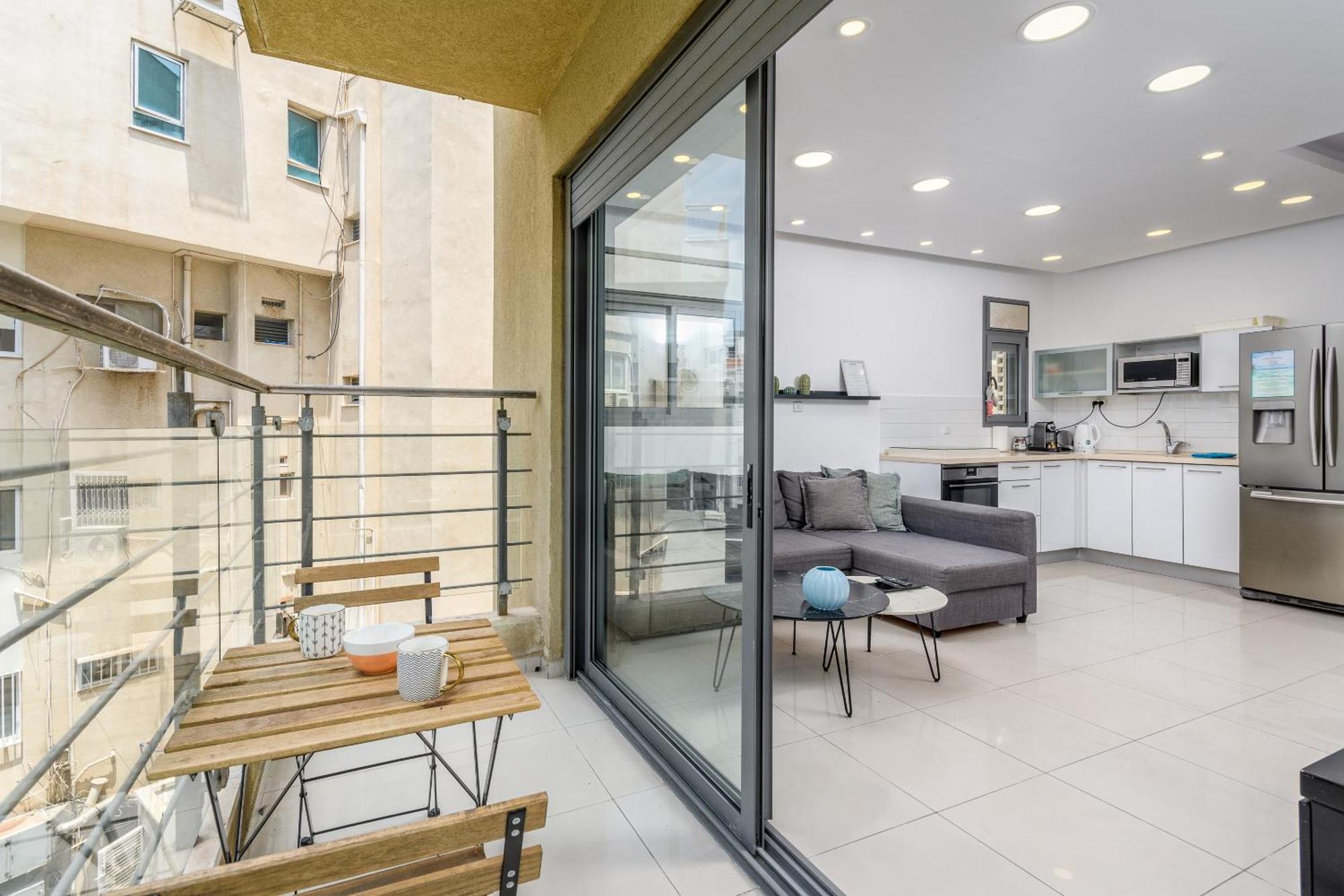 Very Nice 1 Bdr Apartment 2 Min From The Beach ! Tel Aviv Eksteriør billede