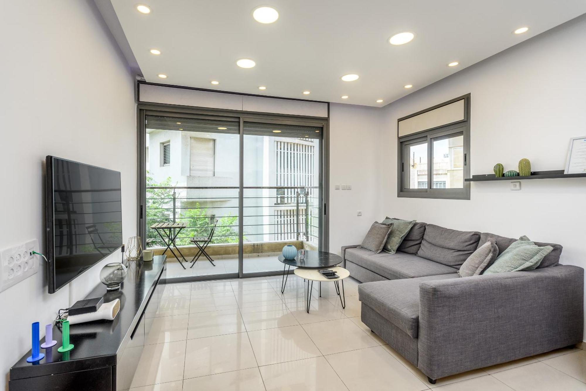Very Nice 1 Bdr Apartment 2 Min From The Beach ! Tel Aviv Eksteriør billede